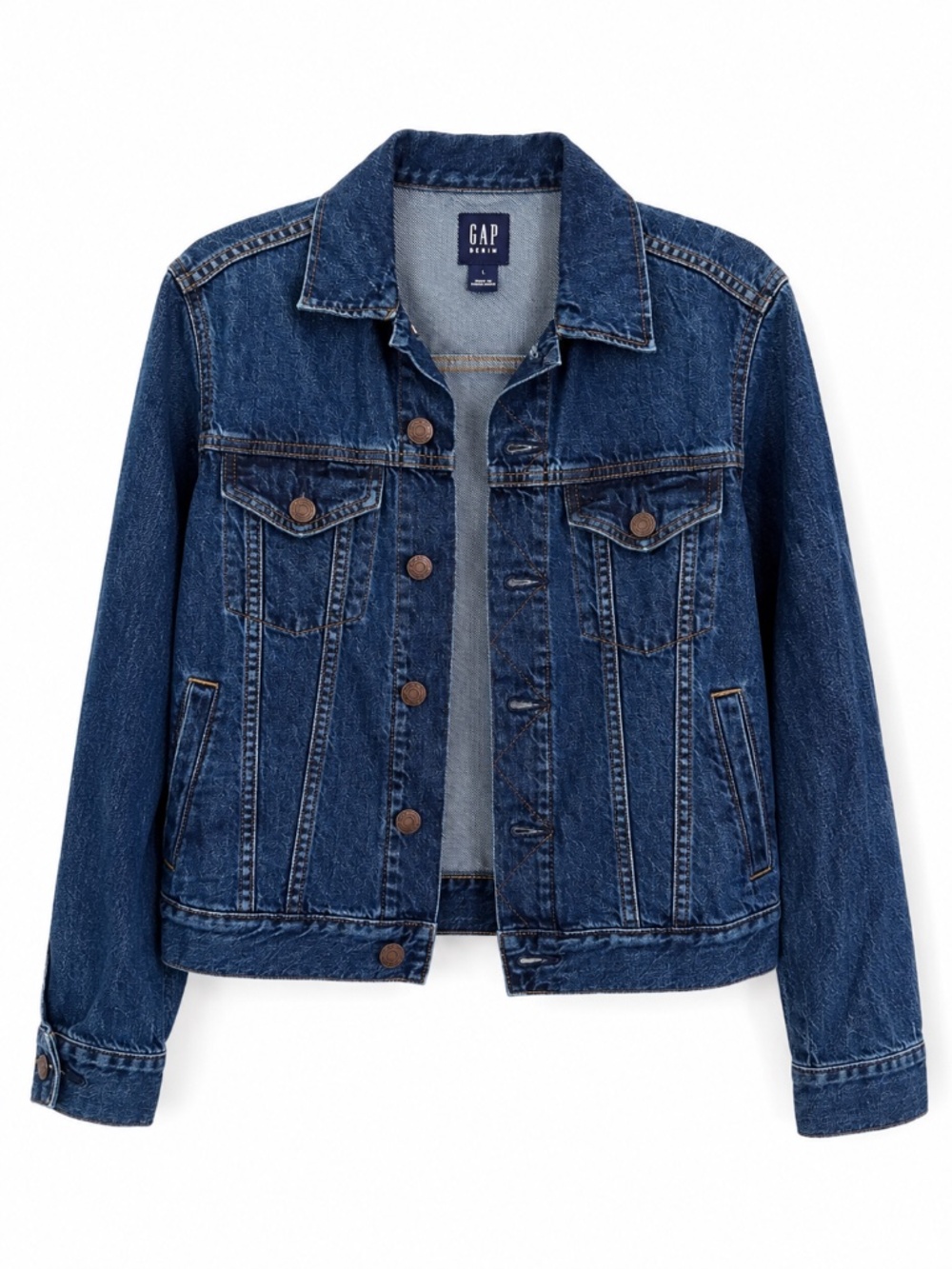 GAP Boys Denim Jean Jacket – Size Large (L)